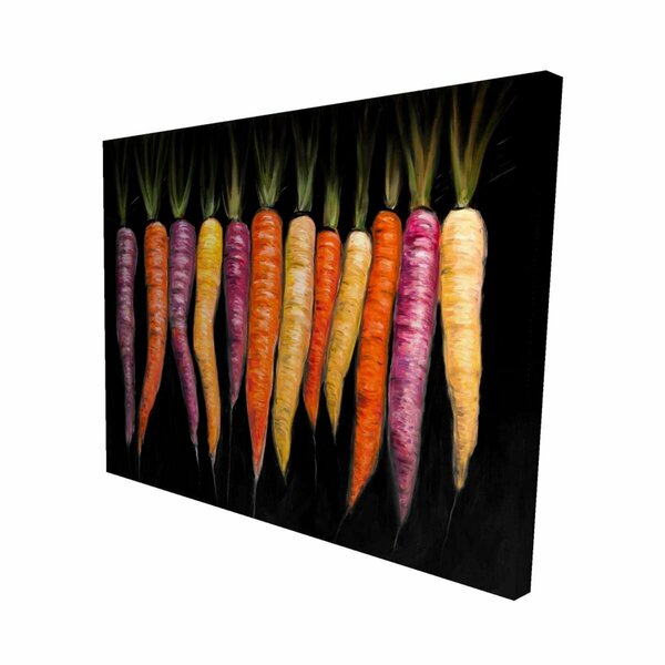 Begin Home Decor 16 x 20 in. Carrots Varieties-Print on Canvas 2080-1620-GA61
